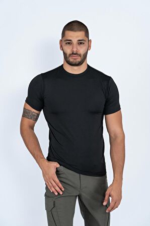 T-SHIRT MICROFİBER BASIC K.KOL - 809