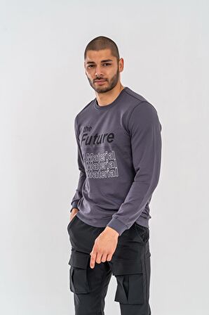 SWEATSHIRT BASIC - 902 - B24 - ANTRASİT