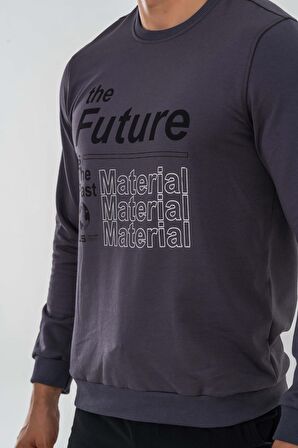 SWEATSHIRT BASIC - 902 - B24 - ANTRASİT