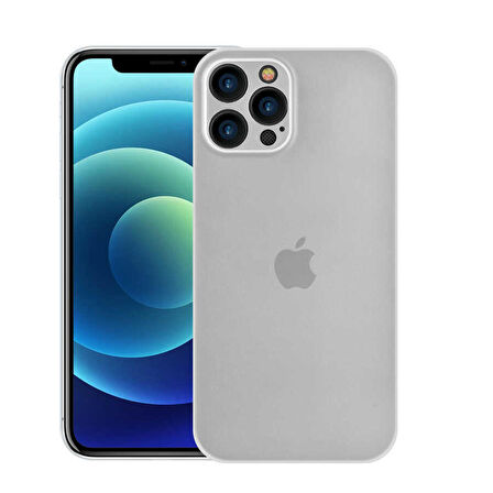 Apple iPhone 12 Pro Max Kılıf Wiwu Skin Nano PP Kapak