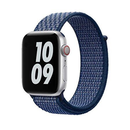 Apple Watch 44mm Uyumlu Wiwu Sport Loop Hasır Saat Kordon Kayış Bileklik