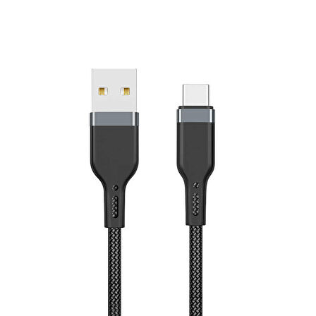 Wiwu Platinum Serisi PT02 Type-C USB Kablo 3A 15W Hızlı Şarj Kablosu 3 metre Data Kablo 480 Mbps