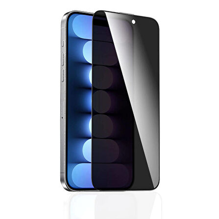 iPhone 15 Uyumlu Recci RSP-A16AP Privacy Temperli Cam Ekran Koruyucu