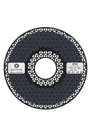 Porima 3D 1.75mm ASA® Filament - Gri