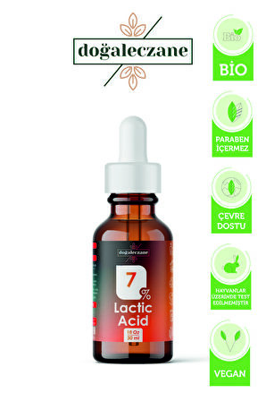 Güneş Lekeleri Giderme Laktik Asit %7 | Lactic Acid Peeling 30 ml