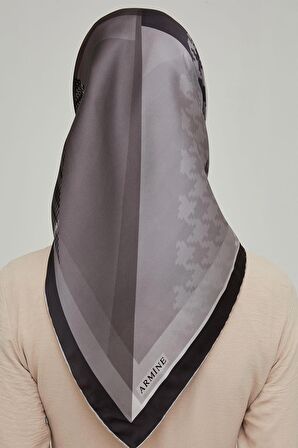 Nostalji Serisi Sura Ipek Eşarp 8620ds-05