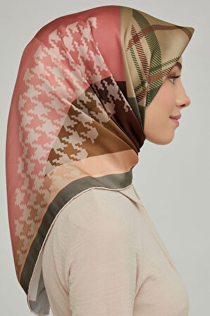 Armine Nostalji Serisi Sura İpek Eşarp 8620DS-11