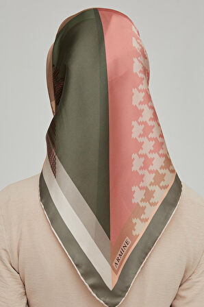 Armine Nostalji Serisi Sura İpek Eşarp 8620DS-11