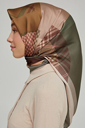 Armine Nostalji Serisi Sura İpek Eşarp 8620DS-11