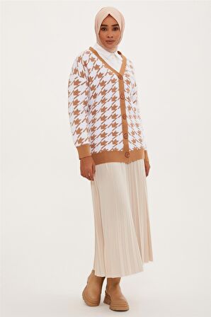 Armine Hırka 22KD4247 Vizon