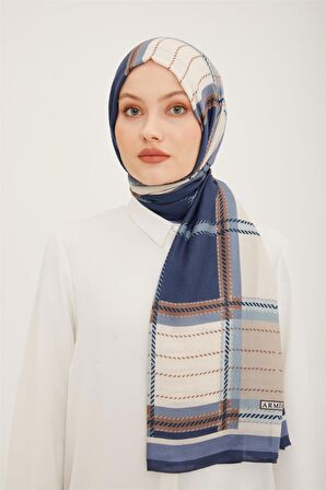 Armine Trend Ekose Desen 077-047 Şal-24