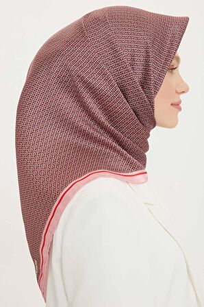 Armine Nostalji Serisi Twill İpek Eşarp  8733D-31