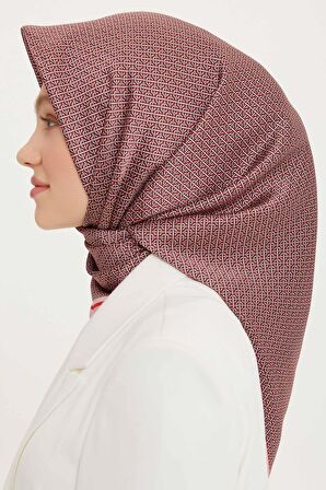 Armine Nostalji Serisi Twill İpek Eşarp  8733D-31