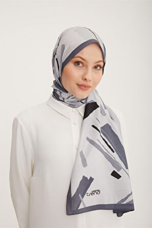 Armine Trend Gri Renk Modal Şal 5341-01