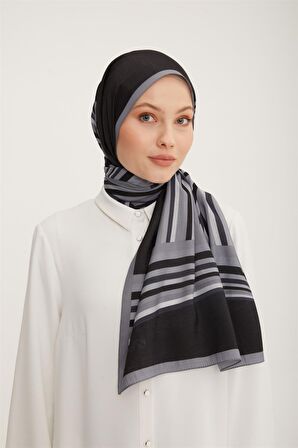 Armine Trend Siyah Modal Şal 5342-02
