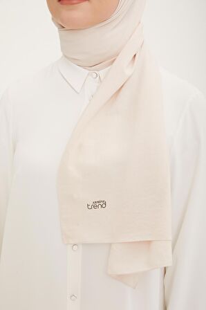 Armine Trend Pamuk Cazz Kemik Rengi Şal 1-22015