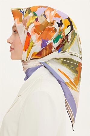 Armine 900x90 Ipek Eşarp 8713d (sura) (nostalji)