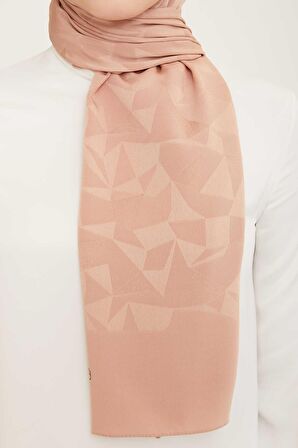 Armine Trend J.Capri Nude Desenli Şal 7-106
