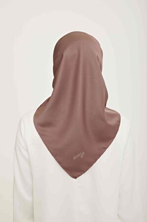 Armine Sport Açık Kahve Düz Renk Fon Eşarp 881