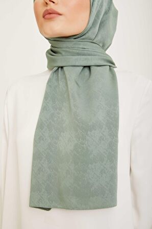 Armine Trend J.Capri Mint Yeşili Düz Renk Şal 8-121