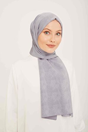 Armine Trend J.Capri Gri Düz Renk Şal 8-358