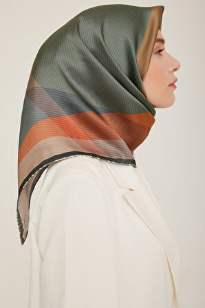 Nostalji Serisi Sura İpek Eşarp 8836DS