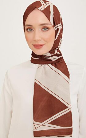Armine Trend Şal 10003-16 Kahverengi
