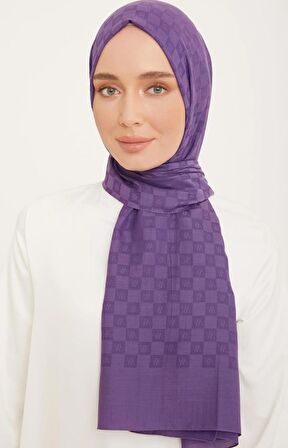 Armine Trend P.Monogram Şal 4805 Mor