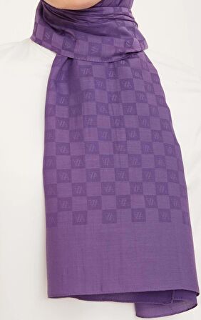 Armine Trend P.Monogram Şal 4805 Mor