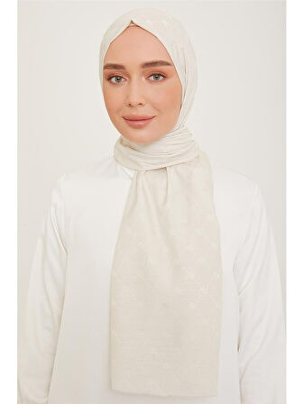 Trend Monogram Şal 1 23003 Taş