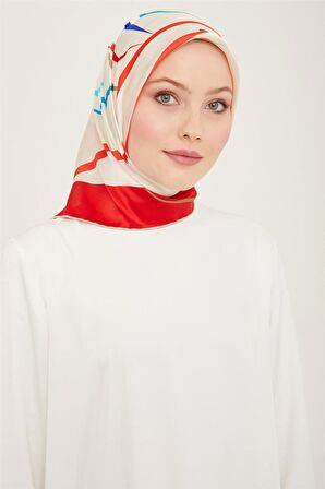 Armine 90x90 Sura İpek Eşarp 24ya9115 32