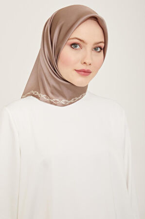 Sura Ipek Eşarp 9154-32 - Vizon