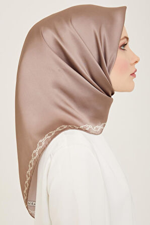 Sura Ipek Eşarp 9154-32 - Vizon