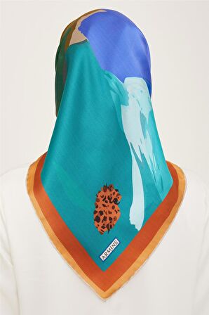 90x90 Sura Ipek Eşarp 24ya9122 36