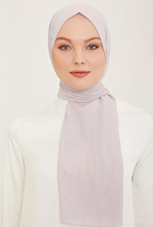 Armine Trend Naturel Soft Şal 49 Gri Düz Renk