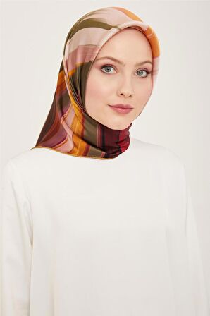 Armine 90*90 Sura İpek Eşarp E24YA9131D01-82
