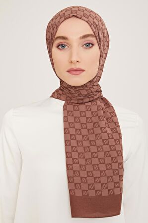 Armine Trend Ultralight 18-24029 Acı Kahve Şal