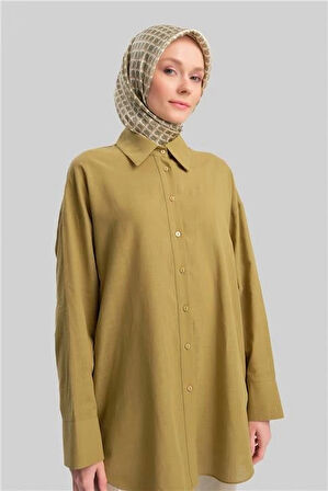 Armine Tunik 24Y4014 Zeytin