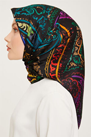 Dj Twill İpek Eşarp 9037 ( T) Nostalji -  35