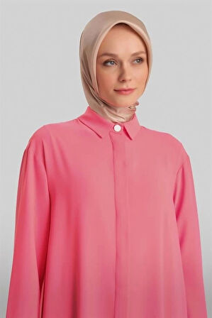 Armine Tunik Ort4406 Koyu Pembe