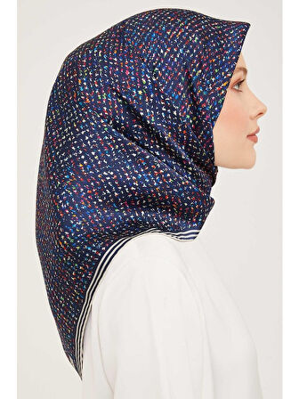 Nostalji Serisi Sura İpek Eşarp 9013-10