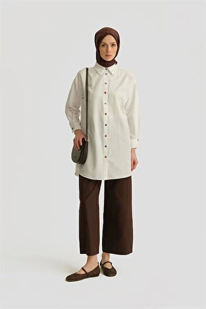 Armine Trend Tunik 24YT447 Ekru