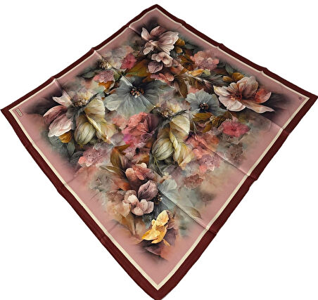 YENİ SEZON - 2024 SONBAHAR KIŞ - DJ SAF İPEK EŞARP 9211 (S)  ( SURA)