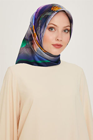 2024 SONBAHAR KIŞ - DJ SAF İPEK EŞARP  9211D01 (S) 80