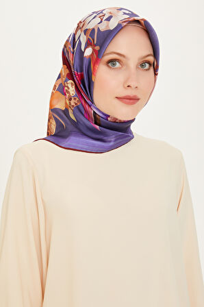 DJ SAF İPEK EŞARP 9215D (S)  ( SURA)- E24K9215D01-2