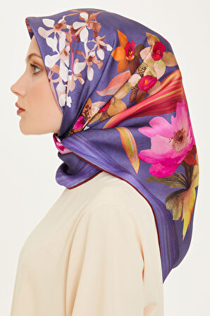 DJ SAF İPEK EŞARP 9215D (S)  ( SURA)- E24K9215D01-2