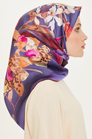 DJ SAF İPEK EŞARP 9215D (S)  ( SURA)- E24K9215D01-2