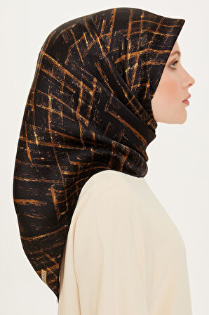 Armine E24KA9258D0202 Dj Saf İpek Eşarp 9258D (T)