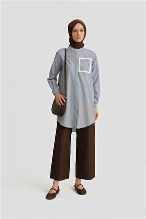 Armine Trend Tunik 24YT499 Mavi