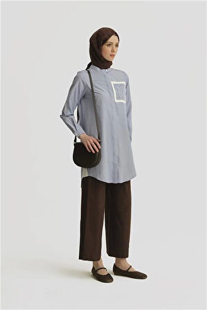 Armine Trend Tunik 24YT499 Mavi